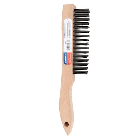 Warner 4 in. W X 11 in. L Carbon Steel Wire Brush 11463